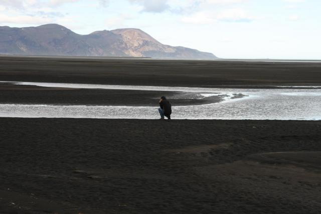In the Héraðsflói estuary. Photo: Lisa Paland, 2015.
