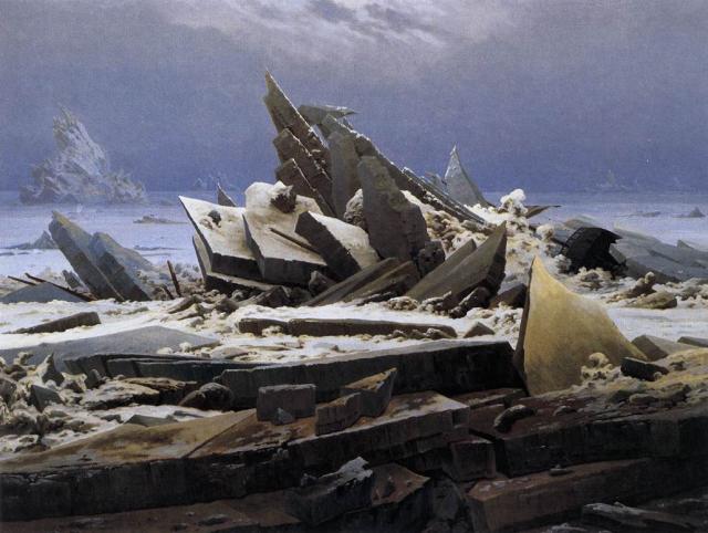 Caspar David Friedrich: Ledové moře