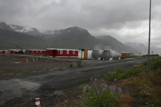 Abandoned workers' camp, Reyðarfjörður. Photo: Lisa Paland, 2015.
