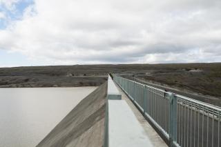 At Kárahnjúkar hydroelectric dam. Photo: Lisa Paland, 2015.