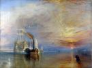 The Fighting Temeraire tugged to her last Berth to be broken up, William Turner,1839 